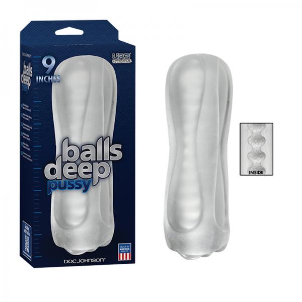 Balls Deep 9 inches Stroker Pussy Frost