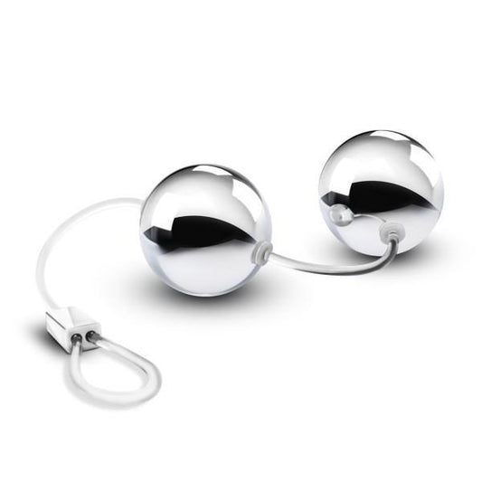 Bonne Beads Weighted Kegel Balls Silver