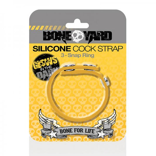 Boneyard Cock Strap Yellow